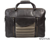 5native black grey olive real leather trendy laptop bag, portfolio bag, business bag  with unique design 6