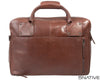laptop compatible 5native brown olive tan real leather trendy laptop bag, portfolio bag, business bag with unique design 2
