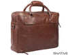 laptop compatible 5native brown olive tan real leather trendy laptop bag, portfolio bag, business bag with unique design 6
