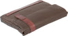 UBERBAG BROWN LEATHER MILITARY MEN CLUTCH