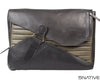 5native  black grey olive real leather trendy messenger bag with unique design 5