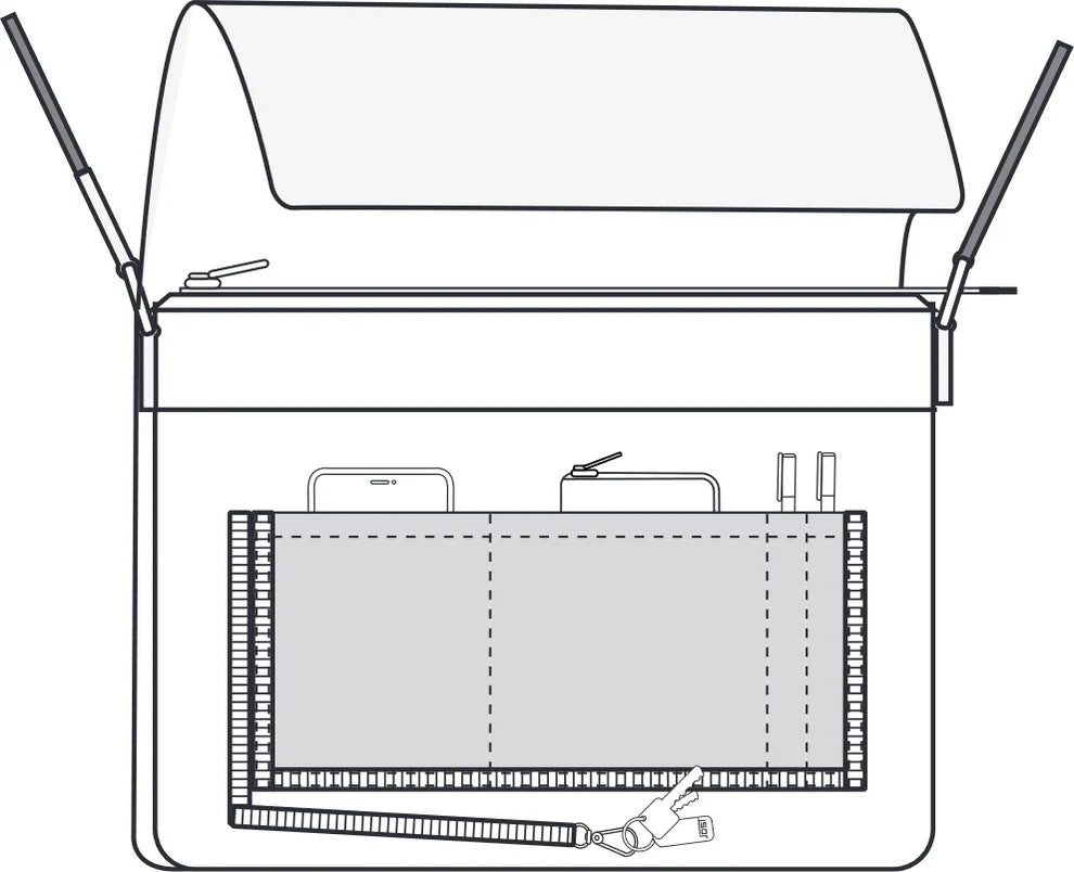 JOST STOCKHOMN 4693 BLACK LEATHER BUSINESS BAG