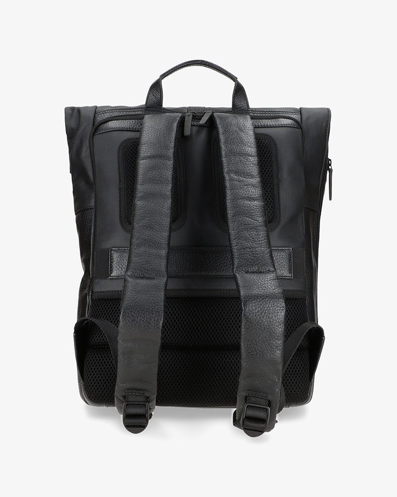 JOST STOCKHOLM 4698 BLACK LEATHER BACKPACK