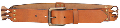 PAGANI REAL LEATHER TAN TWISTY LADIES BELT