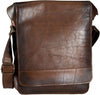 JOST RANDERS 2451 COGNAC LEATHER SMALL MESSENGER BAG / POST BAG