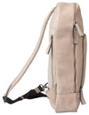 HIDEONLINE BONE / BEIGE REAL LEATHER BACKPACK / SLING BAG