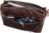 LEONHARD HEYDEN ROMA 5372 BROWN LEATHER BRIEFCASE