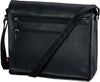 JOST FUTURA 8645 BLACK LEATHER LARGE SHOULDER / MESSENGER BAG