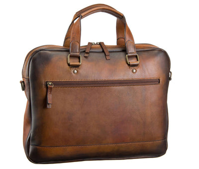 JOST RANDERS 2481 SHORT HANDLE BUSINESS BAG / BRIEFCASE / LAPTOP BAG