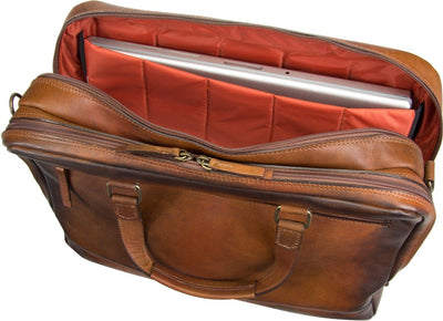 JOST RANDERS 2482 SHORT HANDLE LARGE BUSINESS BAG / BRIEFCASE / LAPTOP BAG