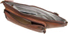 JOST RANDERS 2487 COGNAC LEATHER SMALL CROSSOVER BAG
