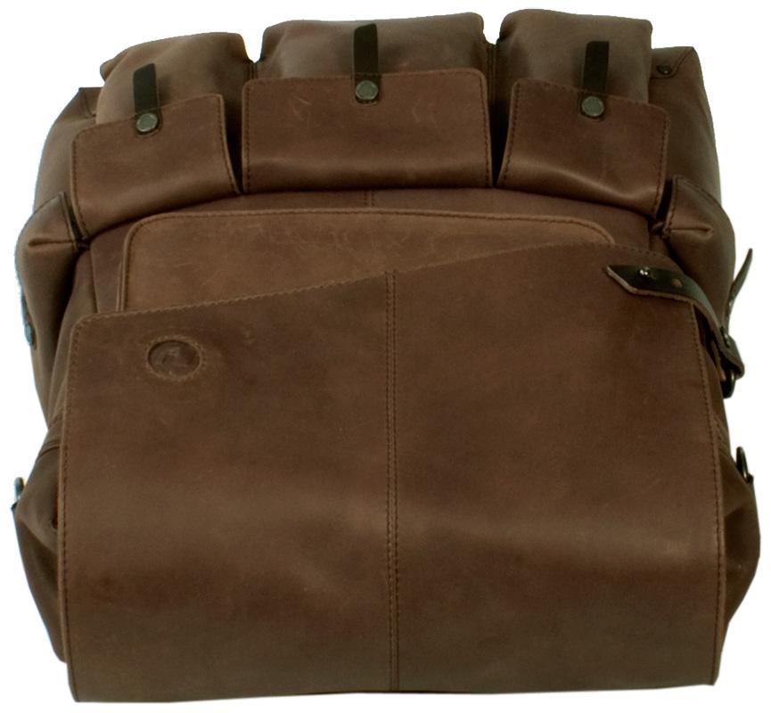 UBERBAG INSIGNIA BROWN LEATHER BACKPACK
