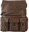 UBERBAG INSIGNIA BROWN LEATHER BACKPACK