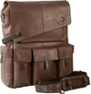 UBERBAG INSIGNIA BROWN LEATHER BACKPACK