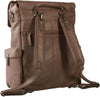 FREE UBERBAG CLUTCH WORTH £119 WITH UBERBAG INSIGNIA BROWN LEATHER BACKPACK