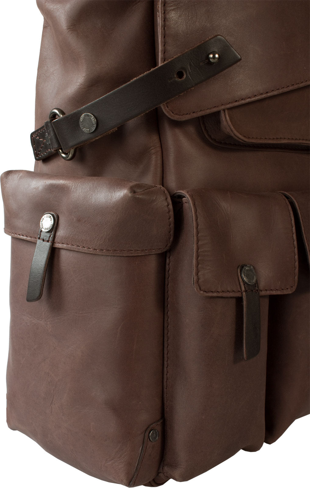 FREE UBERBAG CLUTCH WORTH £119 WITH UBERBAG INSIGNIA BROWN LEATHER BACKPACK