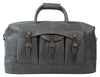 UBERBAG GOBI GRAPHITE GREY LEATHER HOLDALL BAG