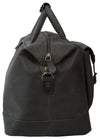 COMBO UBERBAG GOBI GRAPHITE GREY LEATHER HOLDALL BAG / MESSENGER BAG
