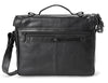 AUNTS & UNCLES BRAIN HUMUS LEATHER MEDIUM BUSINESS CASE / MESSENGER BAG/ SHOULDER BAG