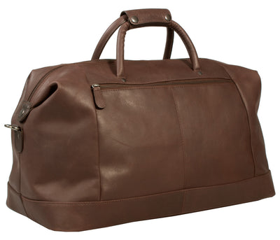 UBERBAG GOBI BROWN LEATHER HOLDALL BAG