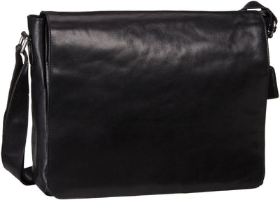 LEONHARD HEYDEN CAMBRIDGE 5255 LARGE MESSENGER / SHOULDER BAG IN BLACK