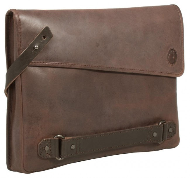 FREE UBERBAG CLUTCH WORTH £119 WITH UBERBAG INSIGNIA BROWN LEATHER BACKPACK