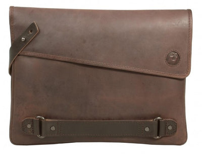 FREE UBERBAG CLUTCH WORTH £119 WITH UBERBAG INSIGNIA BROWN LEATHER BACKPACK