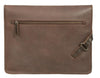 UBERBAG INSIGNIA MEN'S BROWN LEATHER CLUTCH