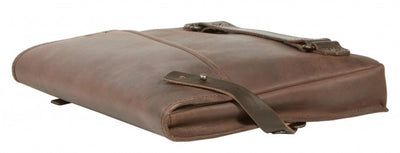 FREE UBERBAG CLUTCH WORTH £119 WITH UBERBAG INSIGNIA BROWN LEATHER BACKPACK