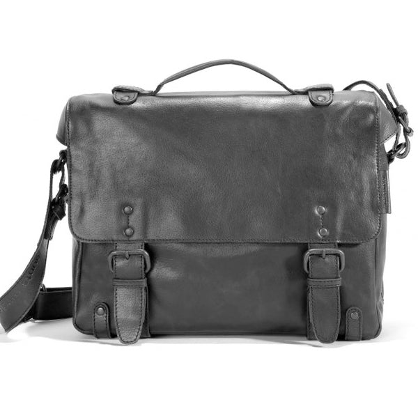 Aunts and uncles brain black large messenger bag 5