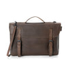 Aunts and uncles expert coffee brown messenger bag 5