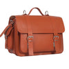 FREE TRIBE SMALL MESSENGER BAG WORTH £145 WITH PIMLICO VEGETABLE TANNED TAN LEATHER SATCHEL / BACKPACK