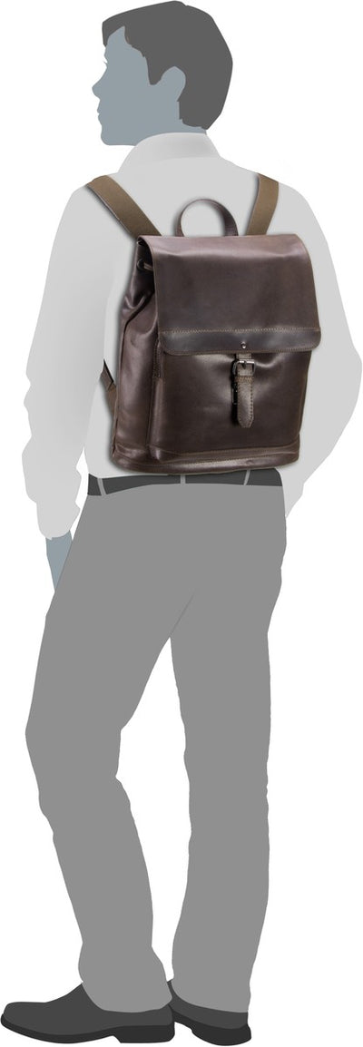 LEONHARD HEYDEN DAKOTA 7563 BACKPACK IN BLACK