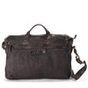 Aunts and uncles ducktail tobacco brown large messenger bag 2