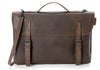 Aunts and uncles expert coffee brown messenger bag 1