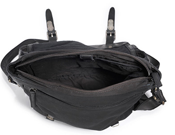 Aunts and uncles french fork tobacco brown medium size messenger bag 3