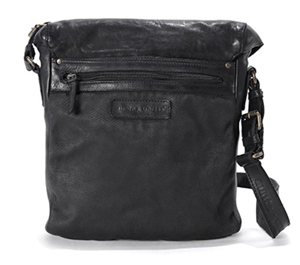 Aunts and uncles french fork tobacco brown medium size messenger bag 2