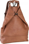 JOST FUTURA 8626 COGNAC LEATHER BACKPACK