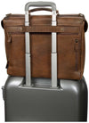 JOST RANDERS 2443 COGNAC LEATHER LAPTOP BRIEFCASE