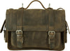 PIMLICO CRAZY HORSE STONE BROWN LEATHER SATCHEL / BACKPACK Special