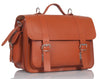 PIMLICO VEGETABLE TANNED TAN LEATHER SATCHEL / BACKPACK