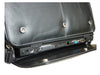 HIDEONLINE PATENT REAL LEATHER BLACK 17" LAPTOP CASE