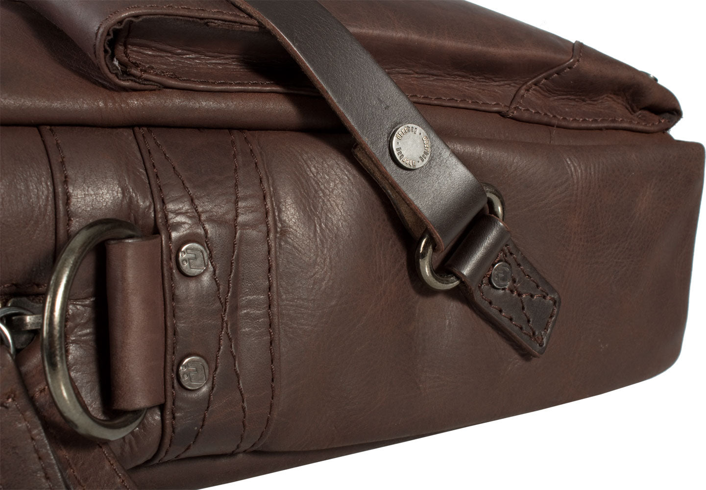 FREE UBERBAG CLUTCH WORTH £119 WITH UBERBAG INSIGNIA BROWN LEATHER LAPTOP BAG