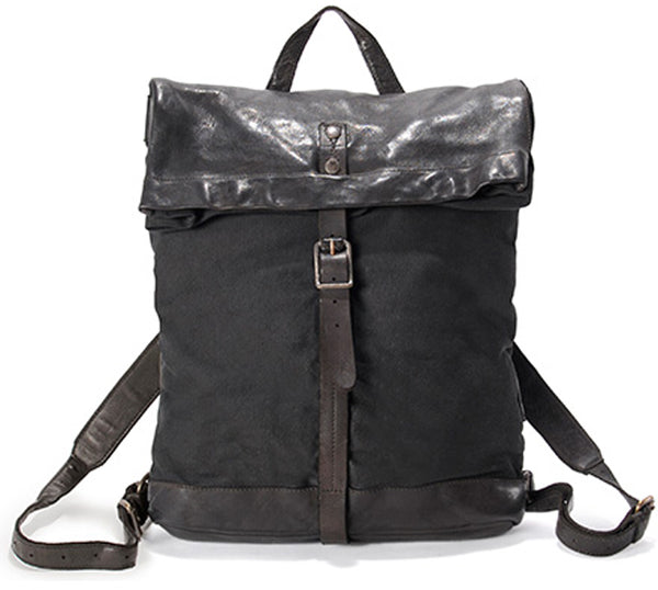 AUNTS & UNCLES SPARROW TOBACCO LEATHER BACKPACK - MyLeatherBag.co.uk