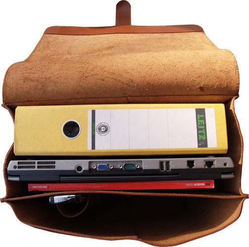 RUGGED VEG TANNED SADDLE LEATHER MAN BAG / MESSENGER BAG BY HIDEONLINE